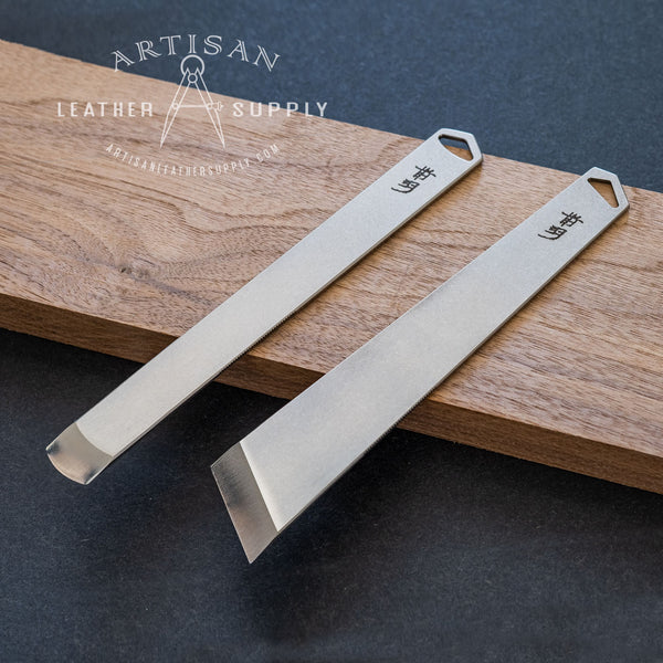 Ivan Leathercraft Stainless Steel English Style Skiving Knife